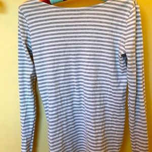 Gap Super Soft Long Sleeved Striped Shirt Small